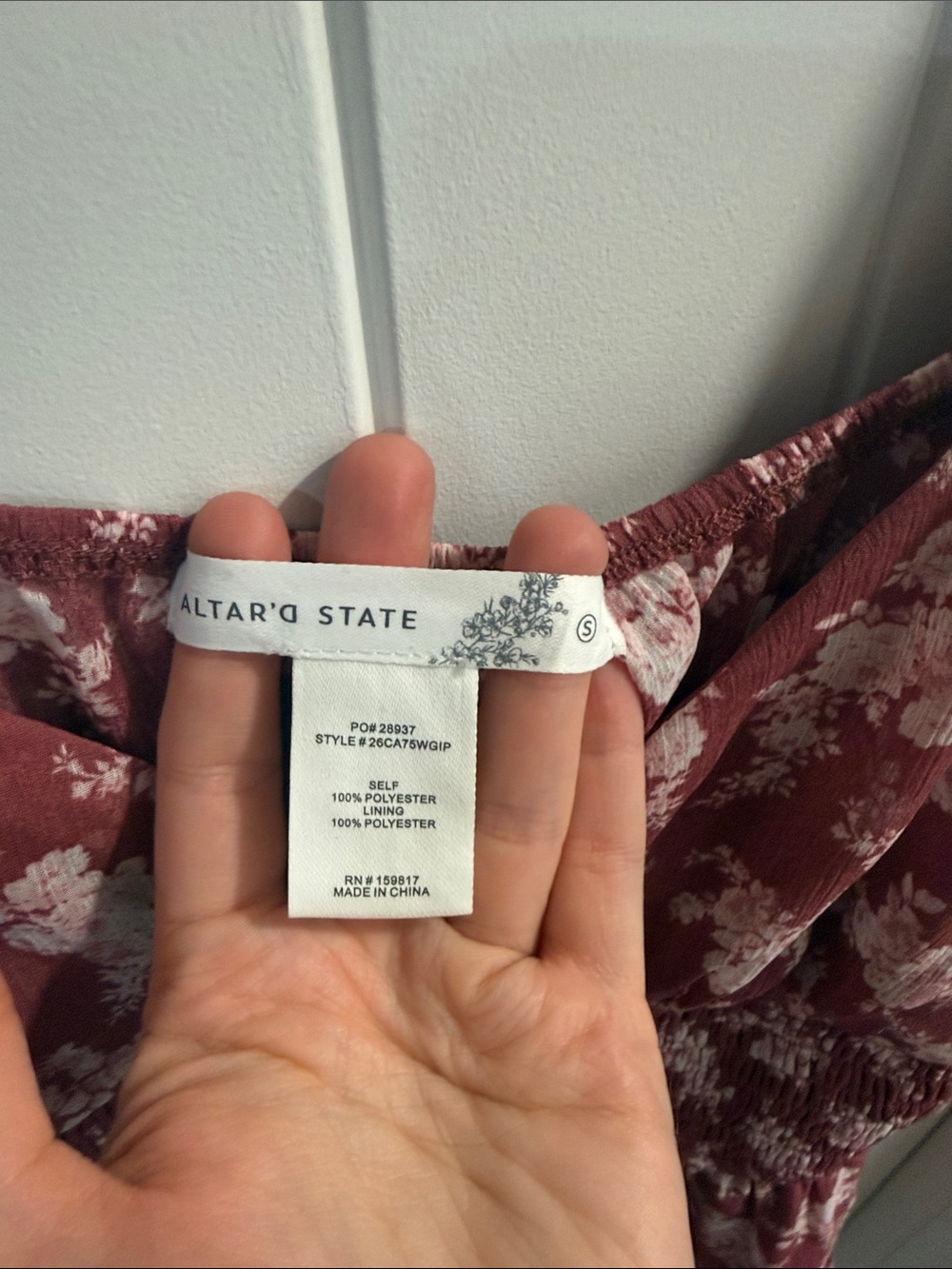 Altar’d state Mackenzie floral mini dress - Picture 4 of 4